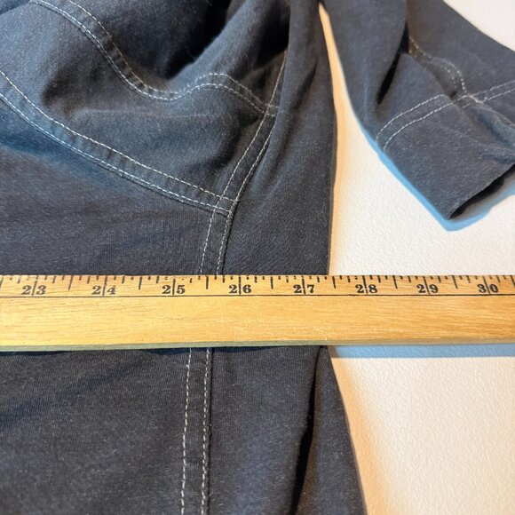 Bulwark Men XXL Flame Resistant Long Sleeve Shirt Dark Gray Work Fire Protection - Picture 7 of 9